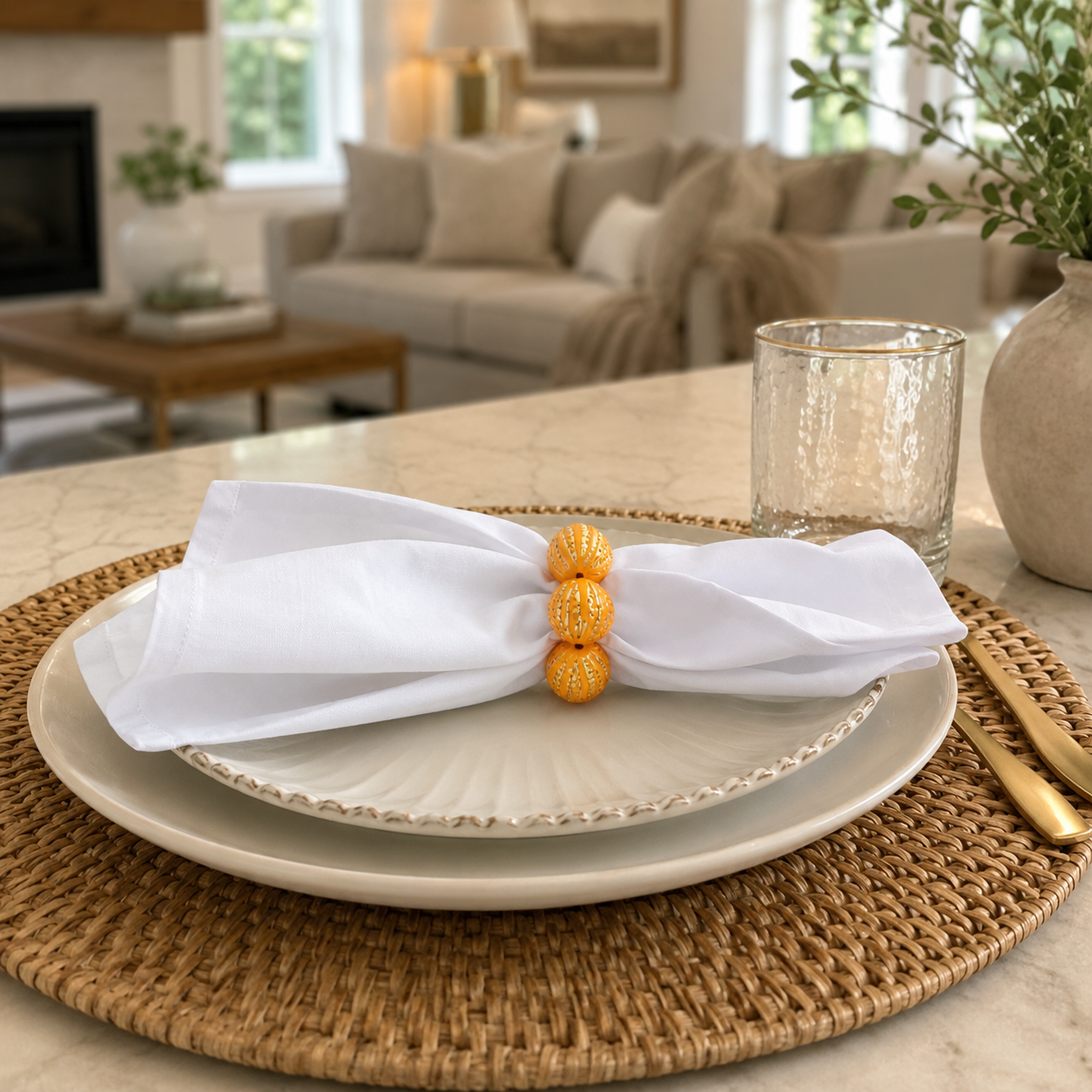 Beaded Napkin Ring