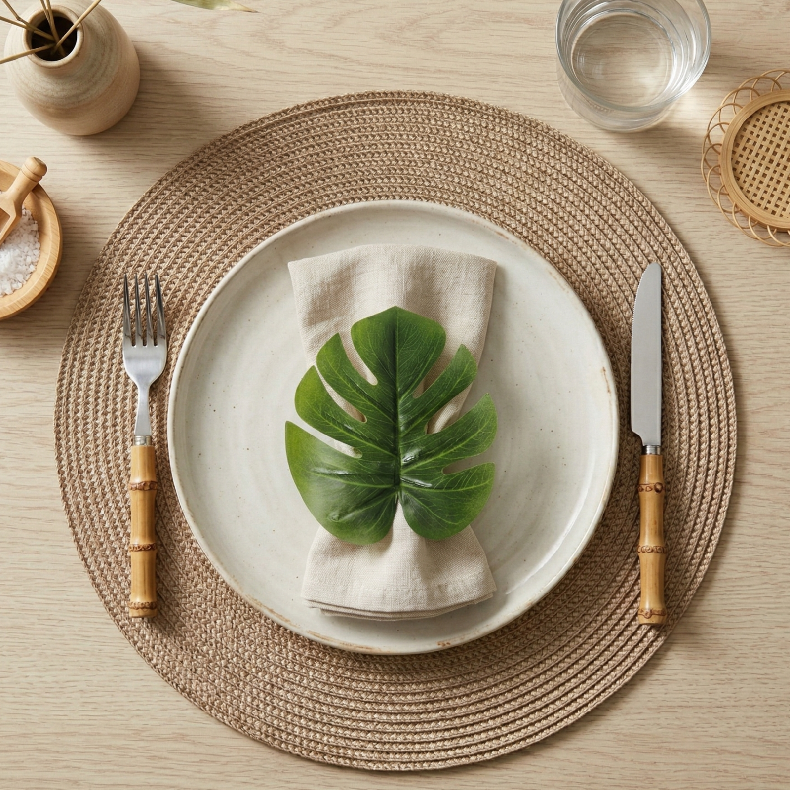 Leaf Napkin Rings