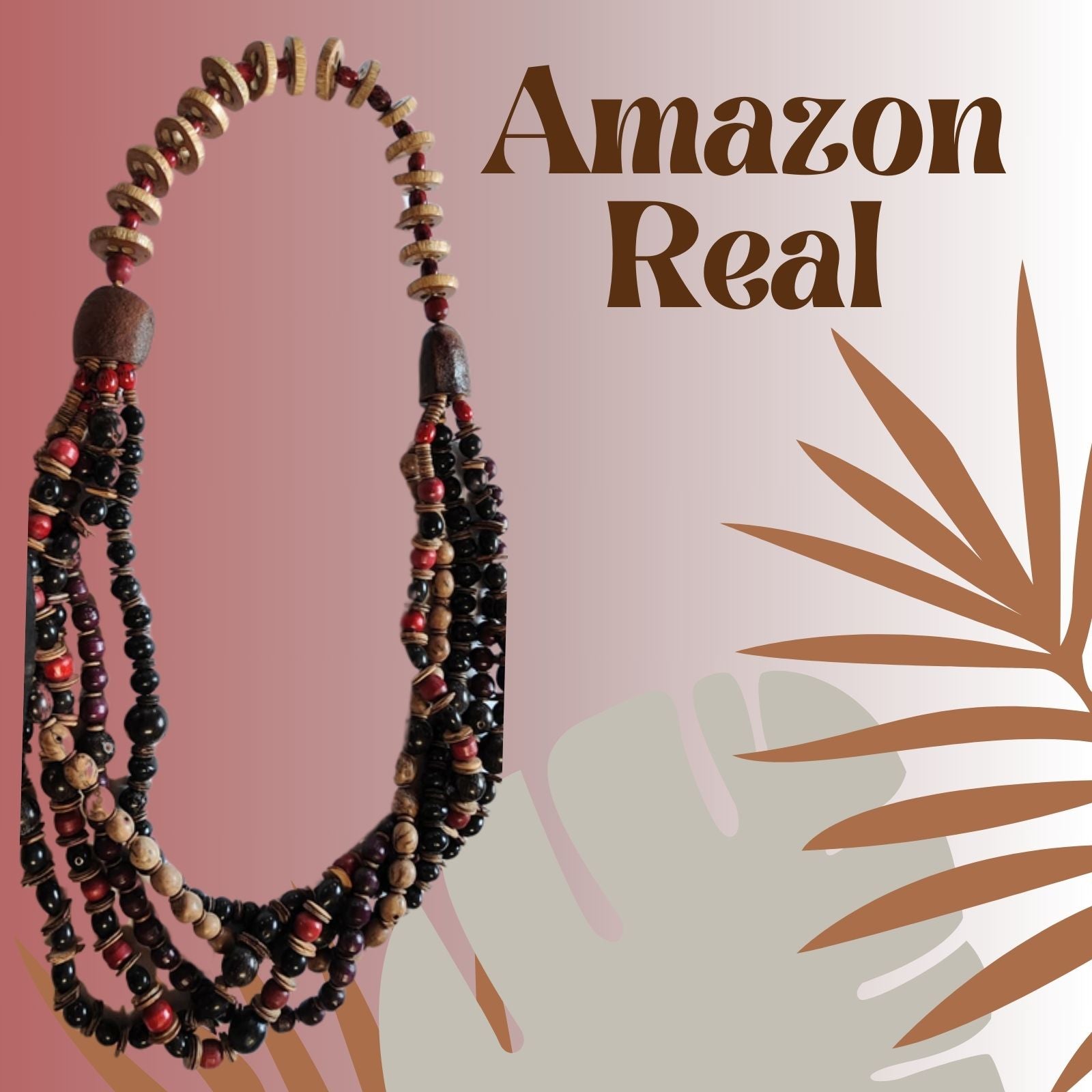 BIOJewelry Amazon Luxury Babacu Coconut Acai Art Decor Handmade for Living Room, Bedroom, Entrance