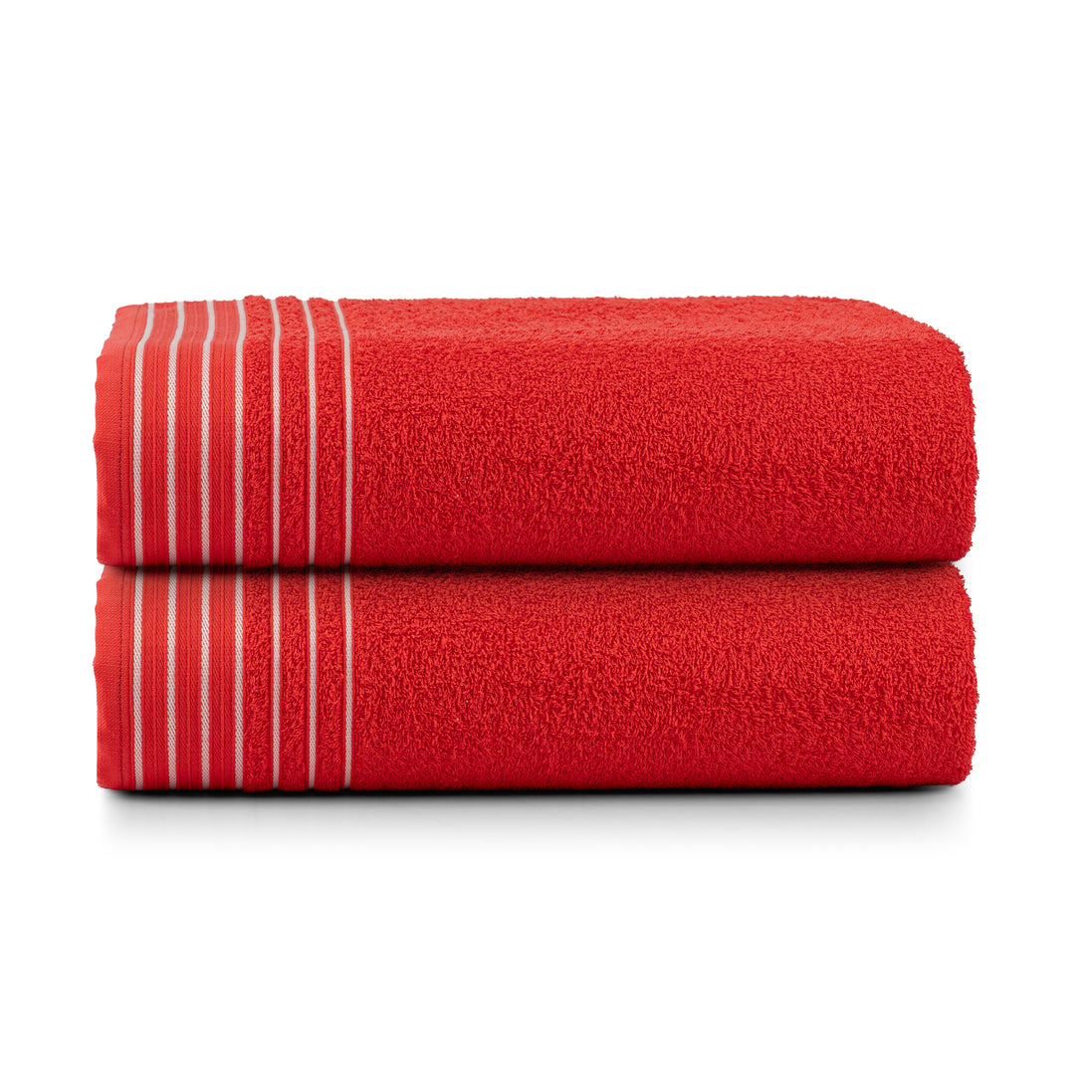Set of 2 Kalistra Oversized Bath Towels 30" x 59" – 100% Cotton, 340 GSM