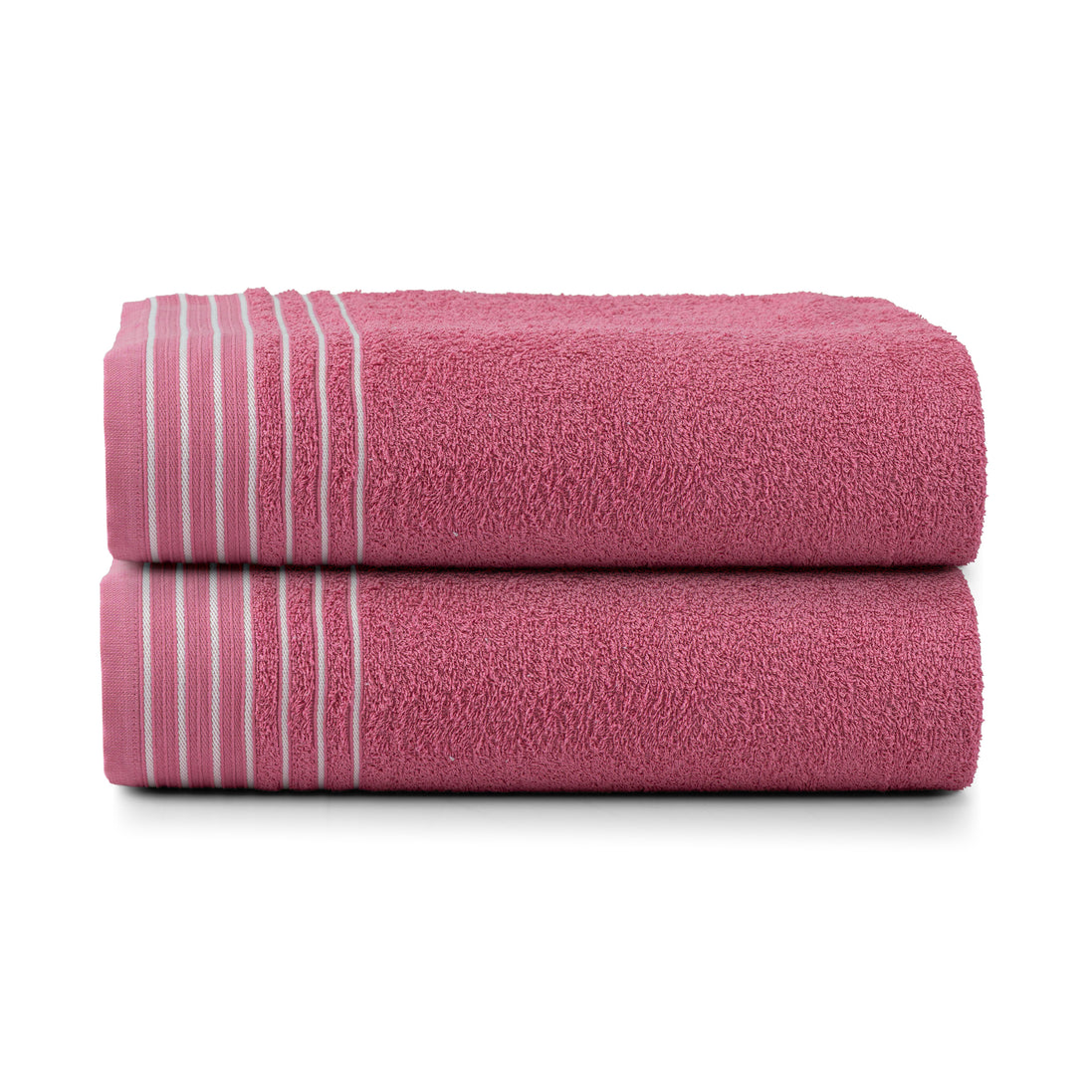 Set of 2 Kalistra Oversized Bath Towels 30" x 59" – 100% Cotton, 340 GSM