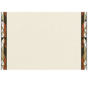 Charlo’s Set of 4 Rectangular Placemats Africa Beige Embroidery 18