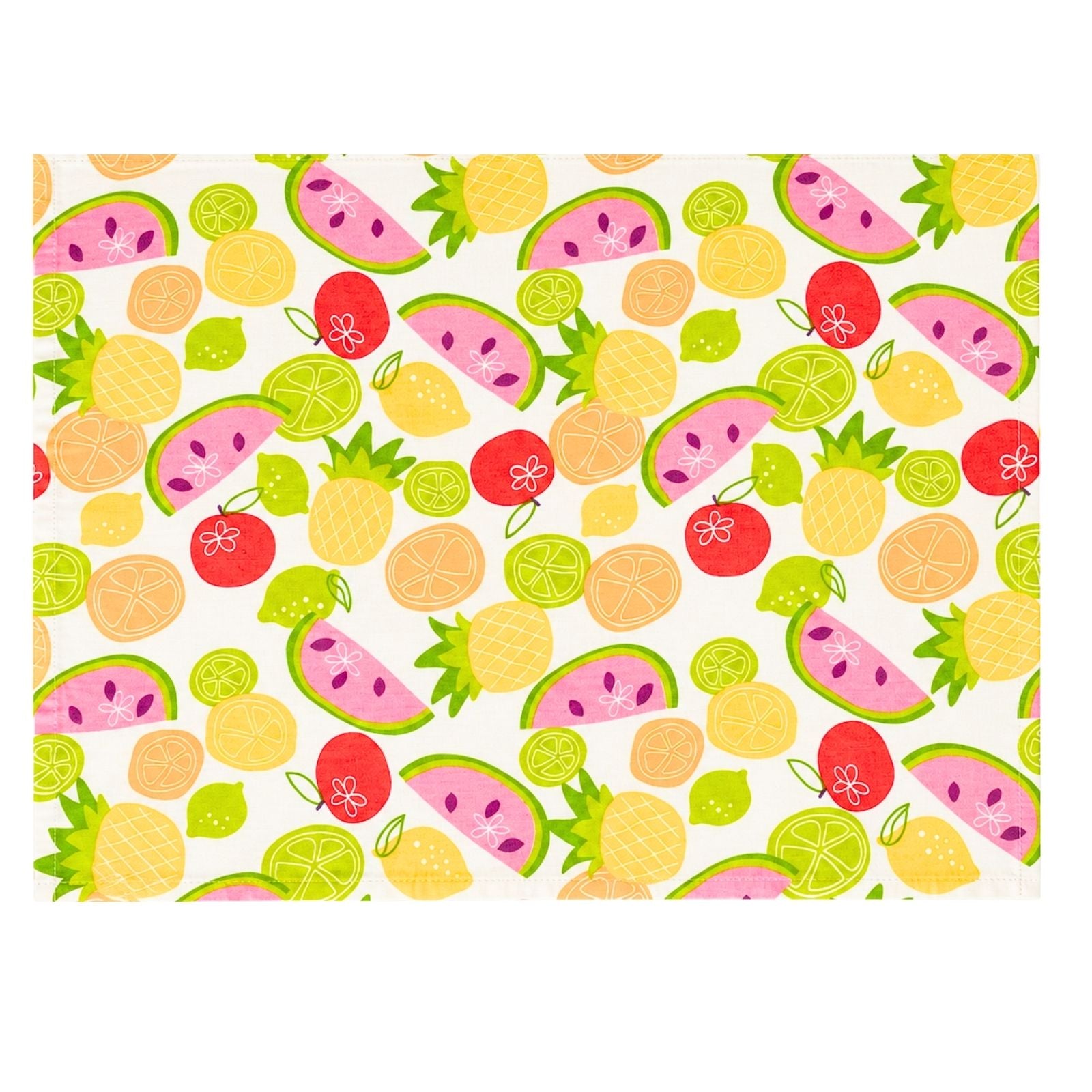 Charlo’s Set of 4 Rectangular Placemats Fruits 18