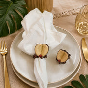BIOJewelry  Set of 2 Yvoty Amazonian BioJewelry Napkin Rings