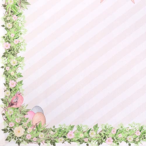 Set of 4 Waterproof Rectangular Placemats Easter 17