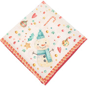 Charlo's Cloth Napkins Set of 4 Christmas Candy 16