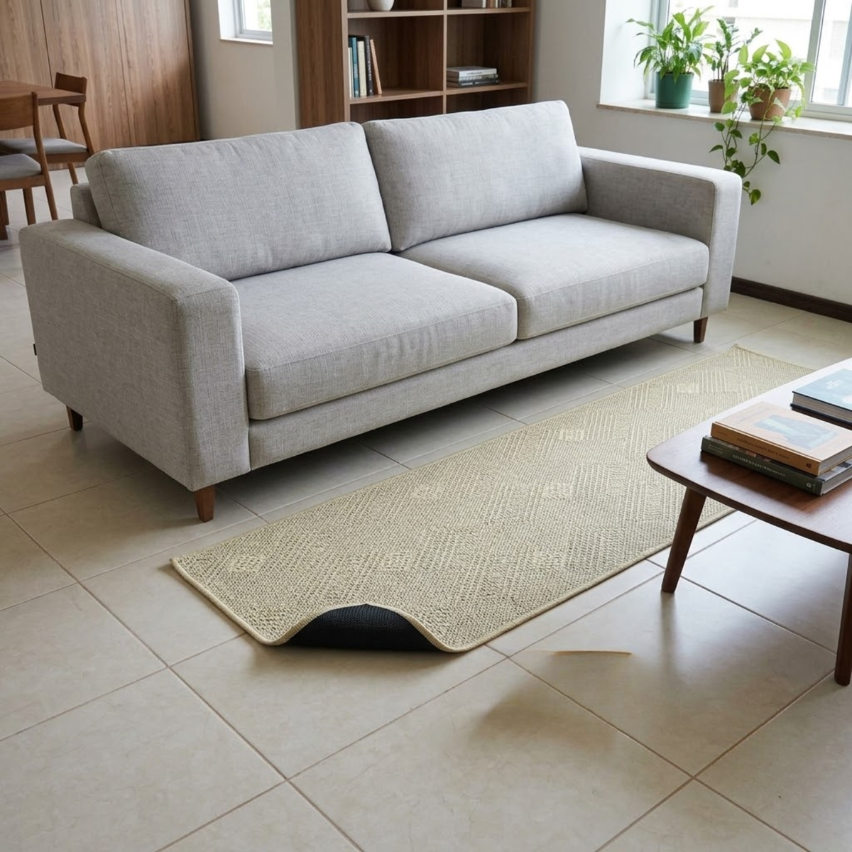 Sisal Lancer Runner Rug non slip 59x26
