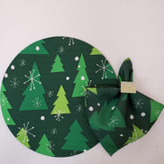 Charlo's Cloth Napkins Set of 4 Christmas Tree 16