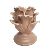 Pink Vintage Romantic Handmade Ceramic Candle Holder 3