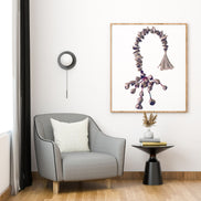 BIOJewelry Amazon Babacu Coconut Gravel Table Decorative Necklace Handmade for Living Room, Bedroom, Entrance