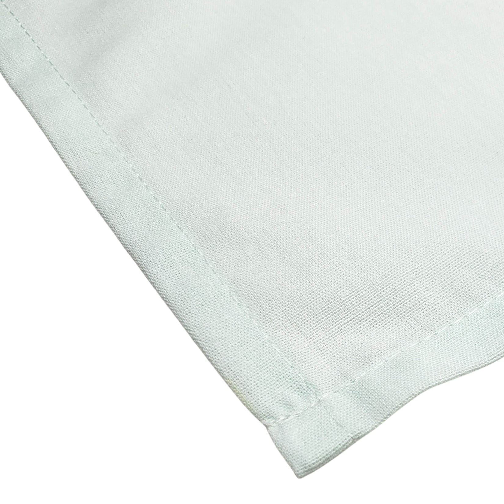 Charlo's Set of 4 Water Green 100% Cotton Solid Cloth Napkins 15