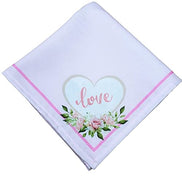 Charlo's Cloth Napkins Set of 4 Love Heart 16