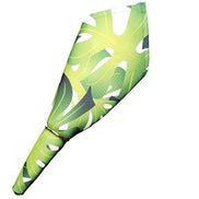 Charlo's Cloth Napkins Set of 4 Green Palm Leaf Monstera Tropical 16