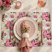 Charlo's Set of 4 Rectangular Placemats Maria Antonieta 18