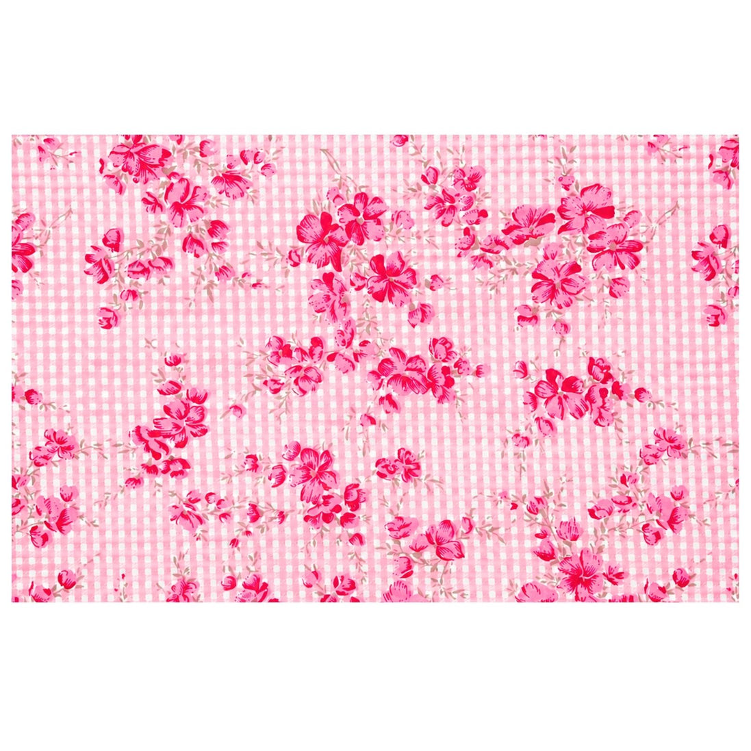 Charlo’s Set of 4 Rectangular Placemats Cottage Rose 18" x 12"