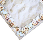 Charlo's Cloth Napkins Set of 4 Ring Seas 16