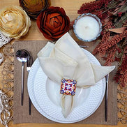 Charlo's Set of 4 Sustainable Rectangular Braided Jute Placemats 18