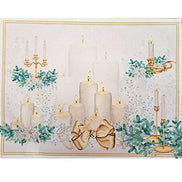 Set of 4 Placemats Marvel Christmas Cloth Waterproof 17