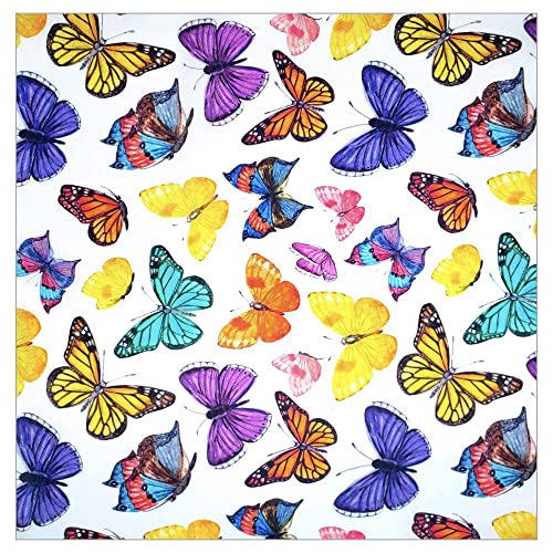 Charlo's Cloth Napkins Set of 4 Charlo's Butterflies 16