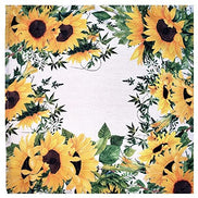 Charlo's Cloth Napkins Set of 4 SunFlower 16