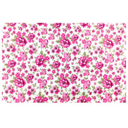 Charlo's Set of 4 Rectangular Placemats Floral Cupid 18