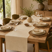 Charlo's Table Runner Natural Cotton  18