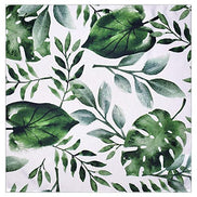 Charlo's Cloth Napkins Set of 4 Monstera Tropical Leaf II 16