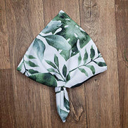 Charlo's Cloth Napkins Set of 4 Monstera Tropical Leaf II 16