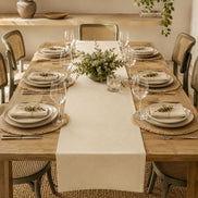 Charlo's Table Runner Natural Cotton  18