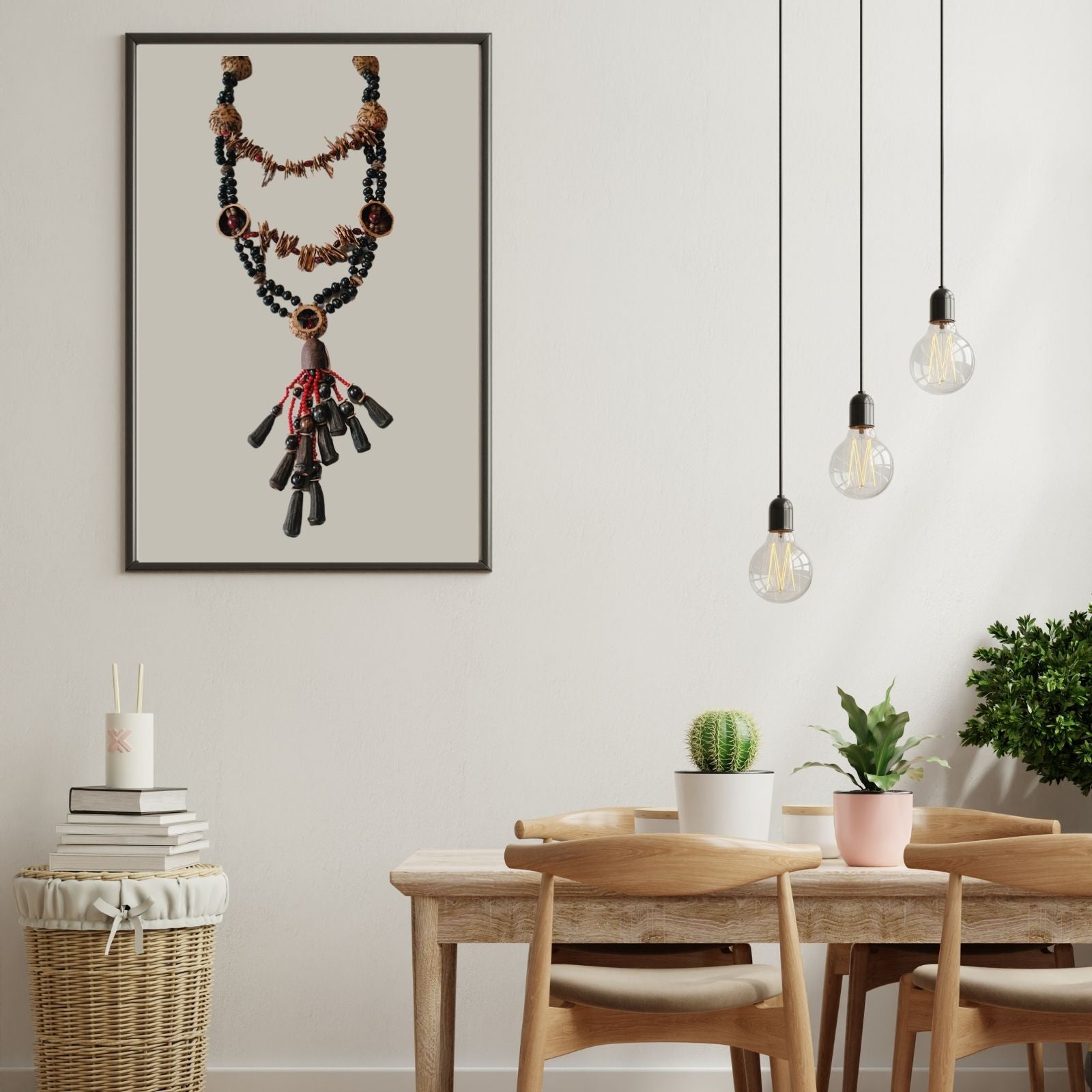 BIOJewelry Amazon Preciosa Art Decor Handmade for Living Room, Bedroom, Entrance