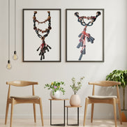 BIOJewelry Amazon Preciosa Art Decor Handmade for Living Room, Bedroom, Entrance