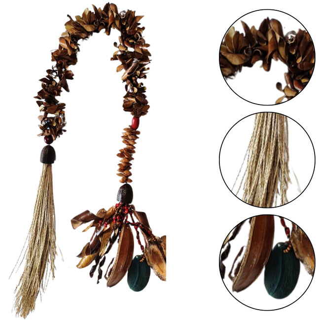 BIOJewelry Amazon Preciosa Peel Babacu Luxury Natural Fiber Art Decor Handmade for Living Room, Bedroom, Entrance