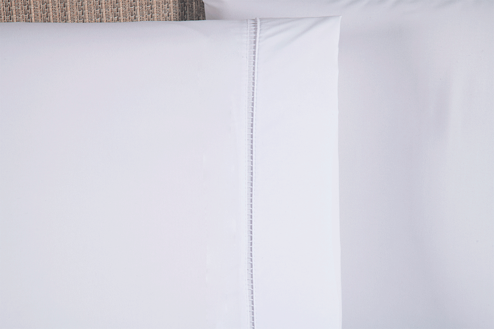 King Bed Sheet Set 3 Pieces Micropercale 300 Thread Count with Fitted Sheet 80 x 76 x 15.7 in – Soft & Elegant Bedding
