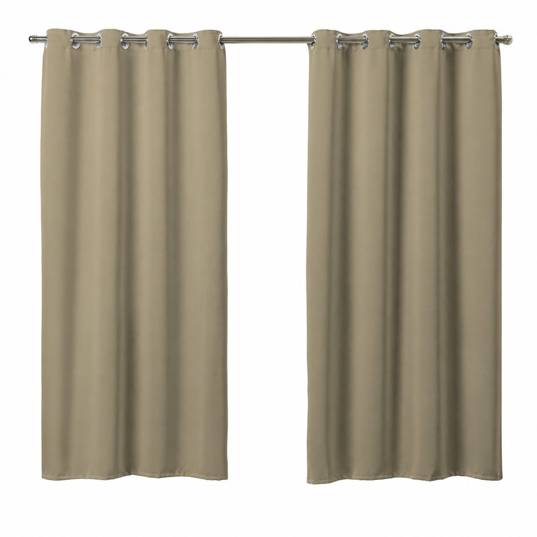Cortina Basic Blackout Tecido Corta Luz 3,00x2,50m para Varão Simples 2m