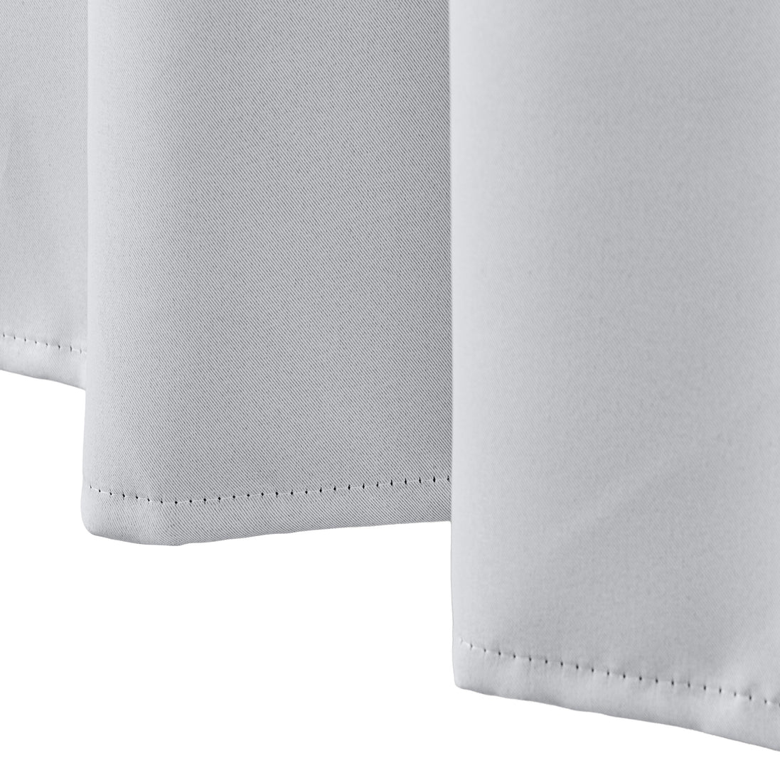 Maison Charlo Basic Blackout Curtains – White – 102 x 71 in – Set of 2 Panels