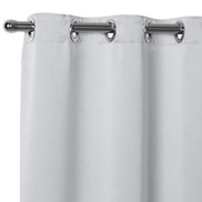 Maison Charlo Basic Blackout Curtains – White – 102 x 71 in – Set of 2 Panels