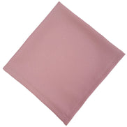 Charlo's Synthetic Cloth Napkins Set of 4 Solid Rose Vintage 16