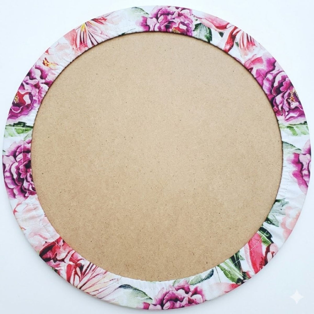 Charlo's Set of 4 Round Placemats Covers 14 Dia inch Floral Love Charlo