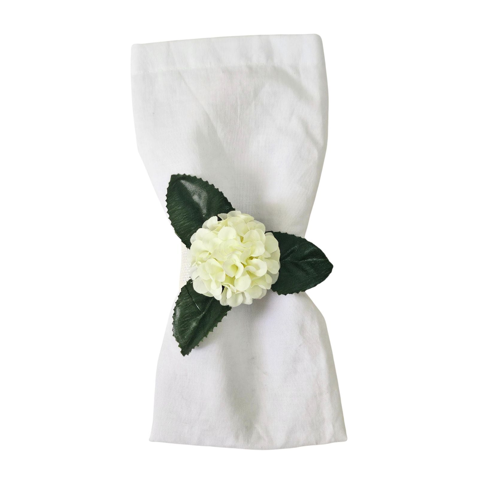 Colorful Garden Mini Hydrangea Napkin Rings – Set of 4 | Maison Charlô
