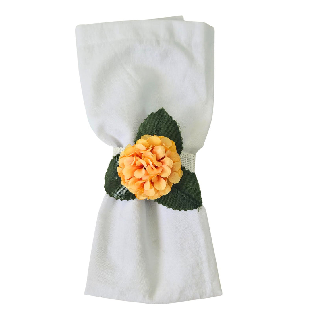 Colorful Garden Mini Hydrangea Napkin Rings – Set of 4 | Maison Charlô