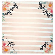 Charlo's Cloth Napkins Set of 4 Good Vibes 16