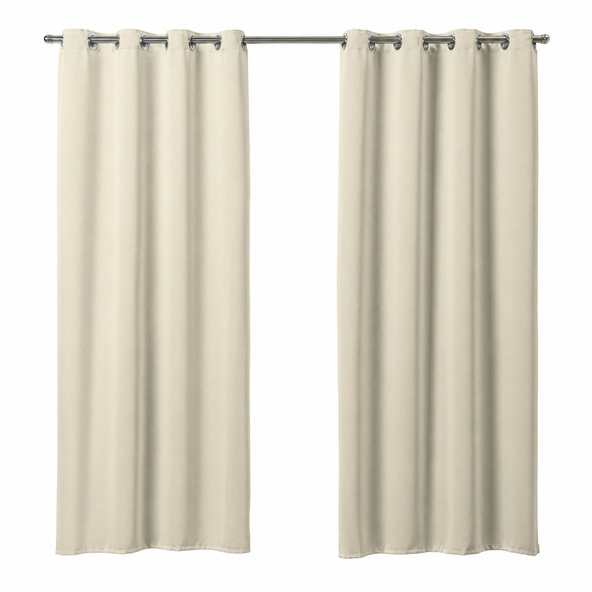 Maison Charlo Basic Blackout Curtains – Natural – 118 x 98 in – Set of 2 Panels