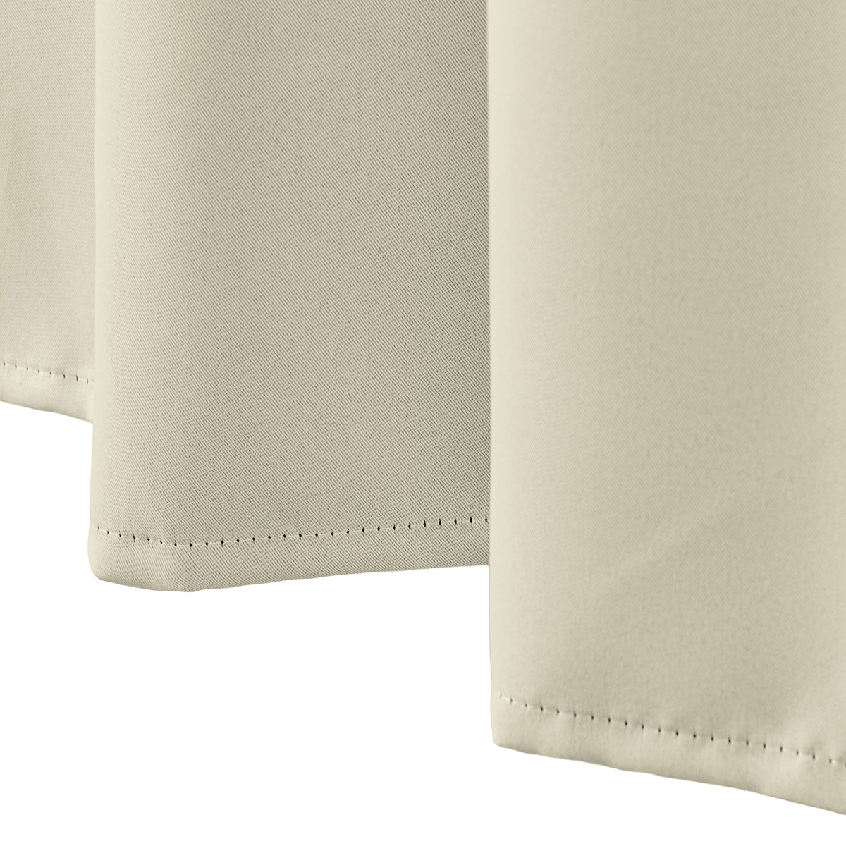 Maison Charlo Basic Blackout Curtains – Natural – 118 x 98 in – Set of 2 Panels