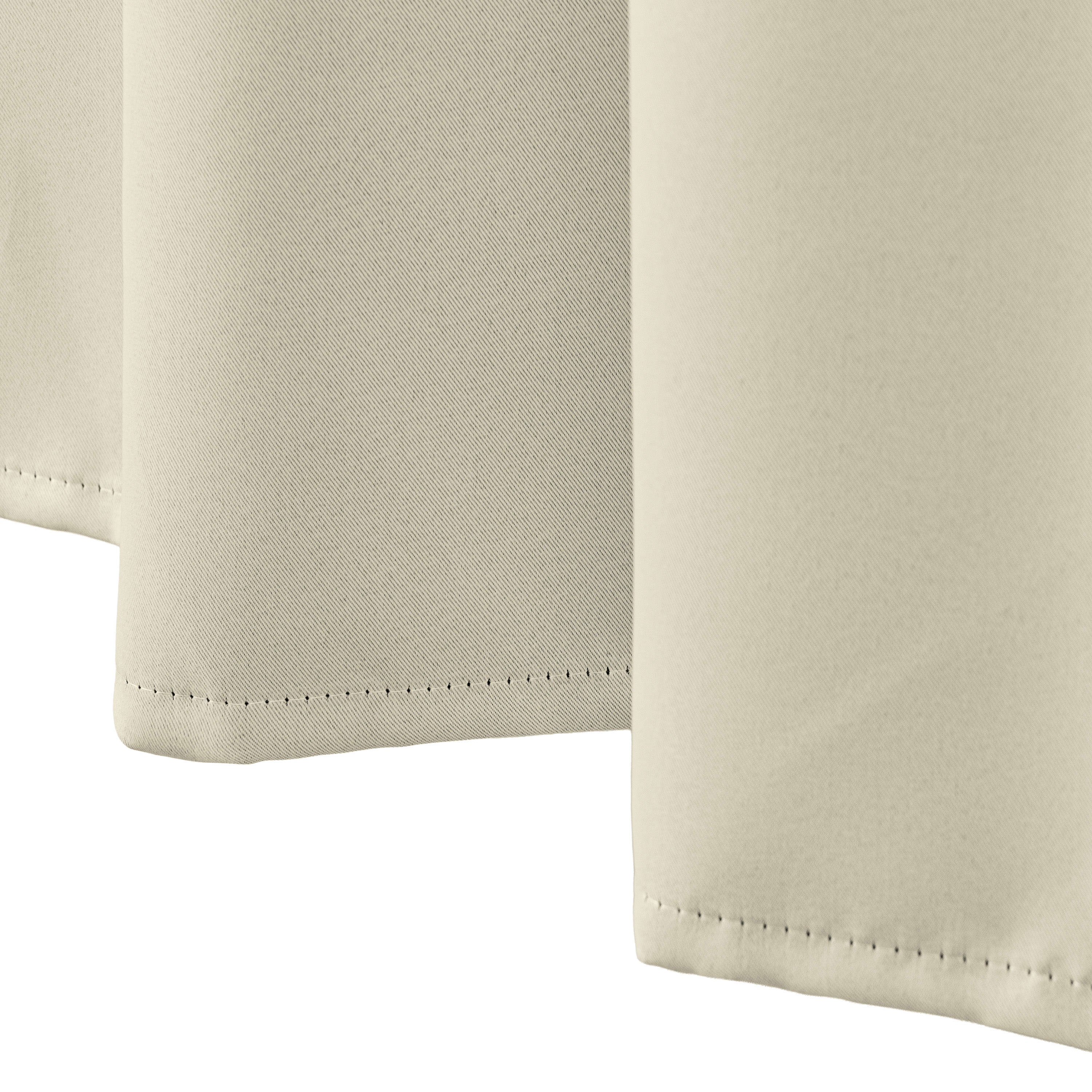 Maison Charlo Basic Blackout Curtains – Natural – 102 x 71 in – Set of 2 Panels