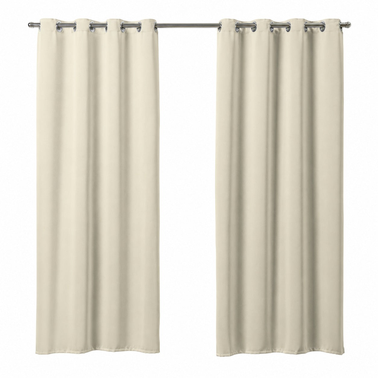 Maison Charlo Basic Blackout Curtains – Natural – 102 x 71 in – Set of 2 Panels