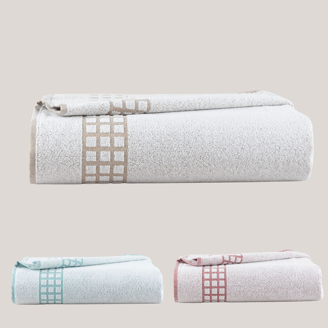 Georgia Beach & Pool Bath Towel 28" x 55" – Cotton Blend, 410 GSM