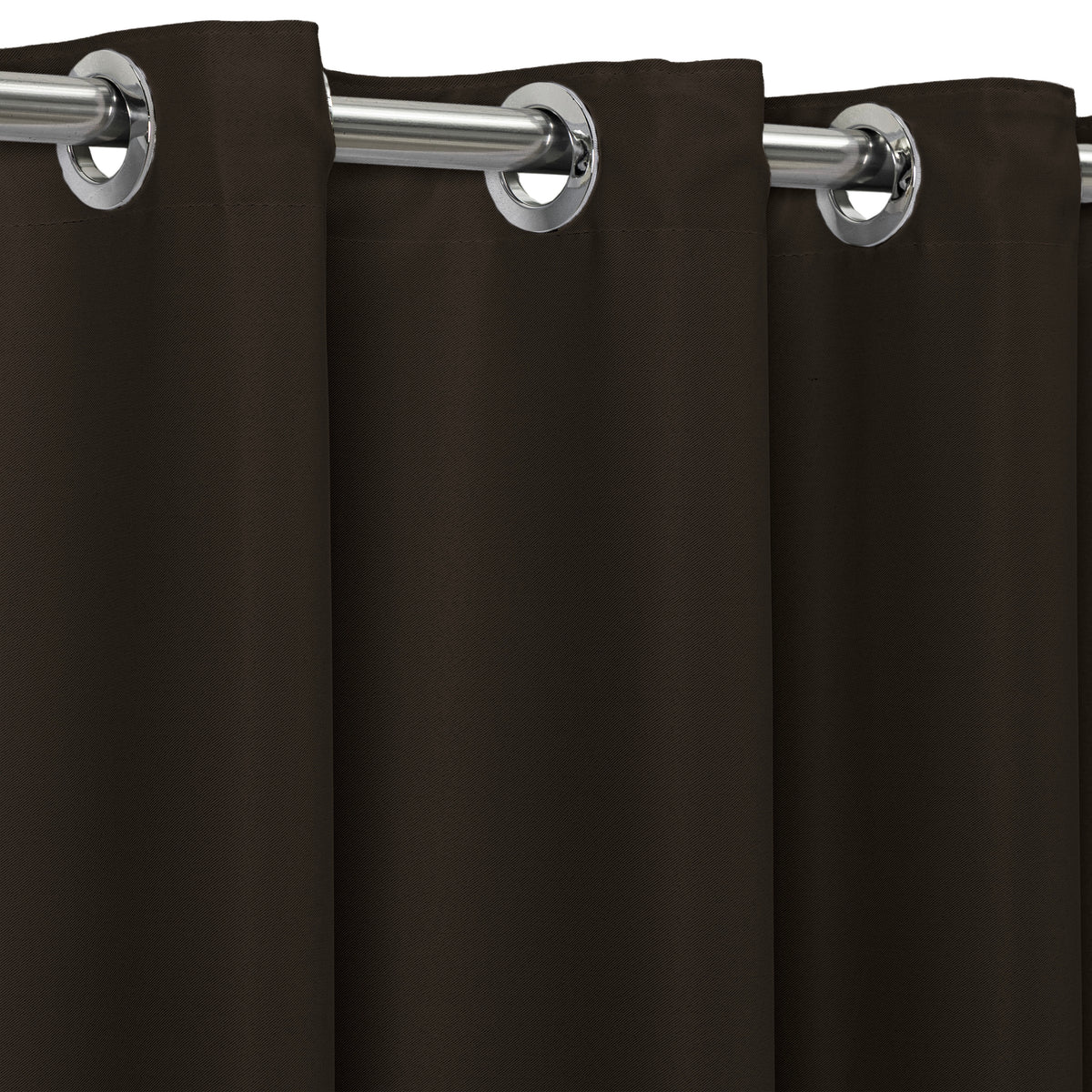Maison Charlo Basic Blackout Curtains – Tobacco Brown – 118 x 98 in – Set of 2 Panels