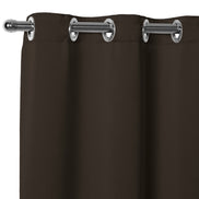 Maison Charlo Basic Blackout Curtains – Tobacco Brown – 118 x 98 in – Set of 2 Panels