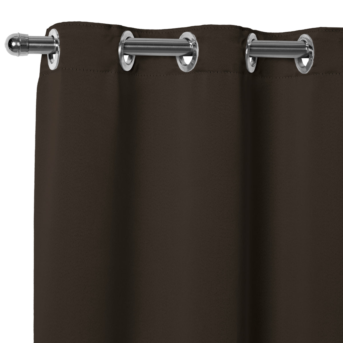 Maison Charlo Basic Blackout Curtains – Tobacco Brown – 118 x 98 in – Set of 2 Panels