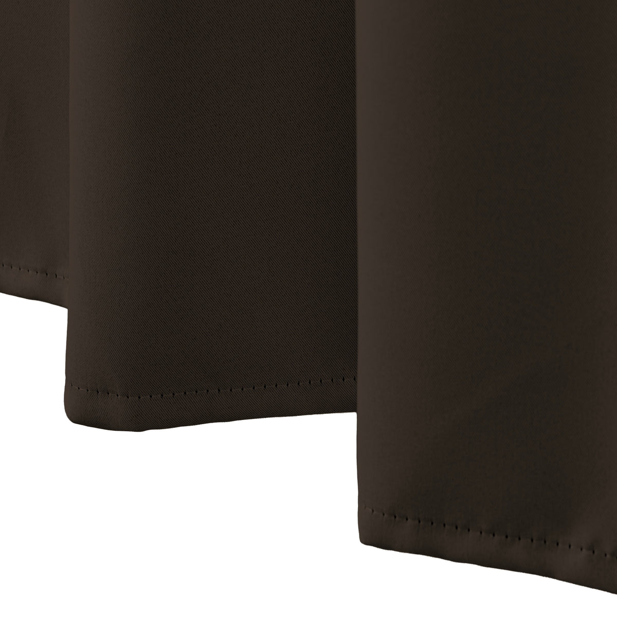 Maison Charlo Basic Blackout Curtains – Tobacco Brown – 236 x 98 in – Set of 2 Panels